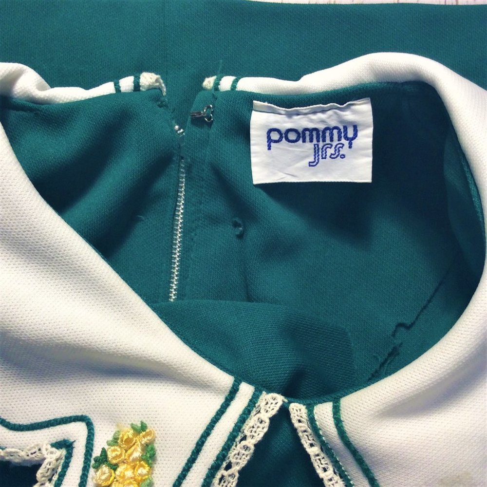 Vintage 1960’s Pomeroys Pommy Jr. Maxi Dress - Picture 9 of 9